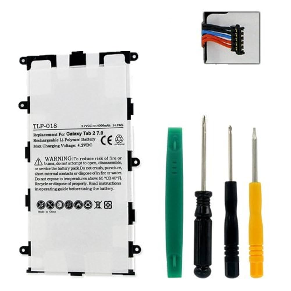 Amazon.com: Samsung Galaxy Tab 2 7.0 Tablet Battery TLP-018
